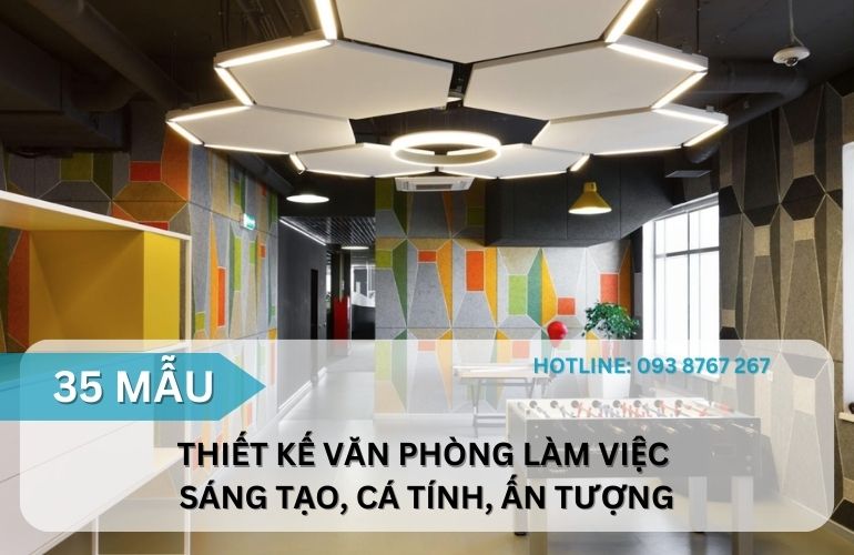 TOP 5 Mẫu thiết kế văn phòng sáng tạo, độc đáo nhất 2024