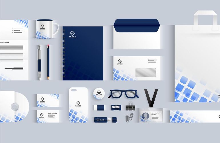 bộ nhận diện văn phòng chuyên nghiệp