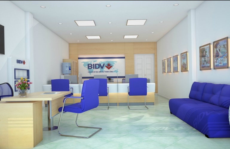 văn phòng có khu vực làm việc chung không có vách ngăn