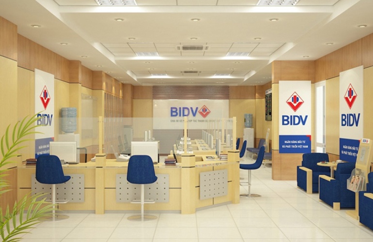 Khu vực quầy giao dịch đầy đủ nội thất tiện nghi 