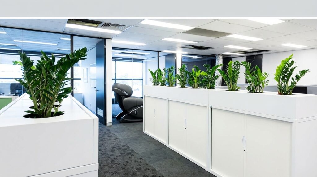 Planter Box là giải pháp đặt cây gần nhân sự tốt nhất