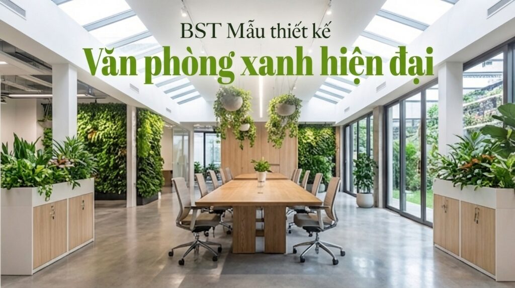 Bộ Sưu Tập Thiết Kế Văn Phòng Xanh Hiện Đại