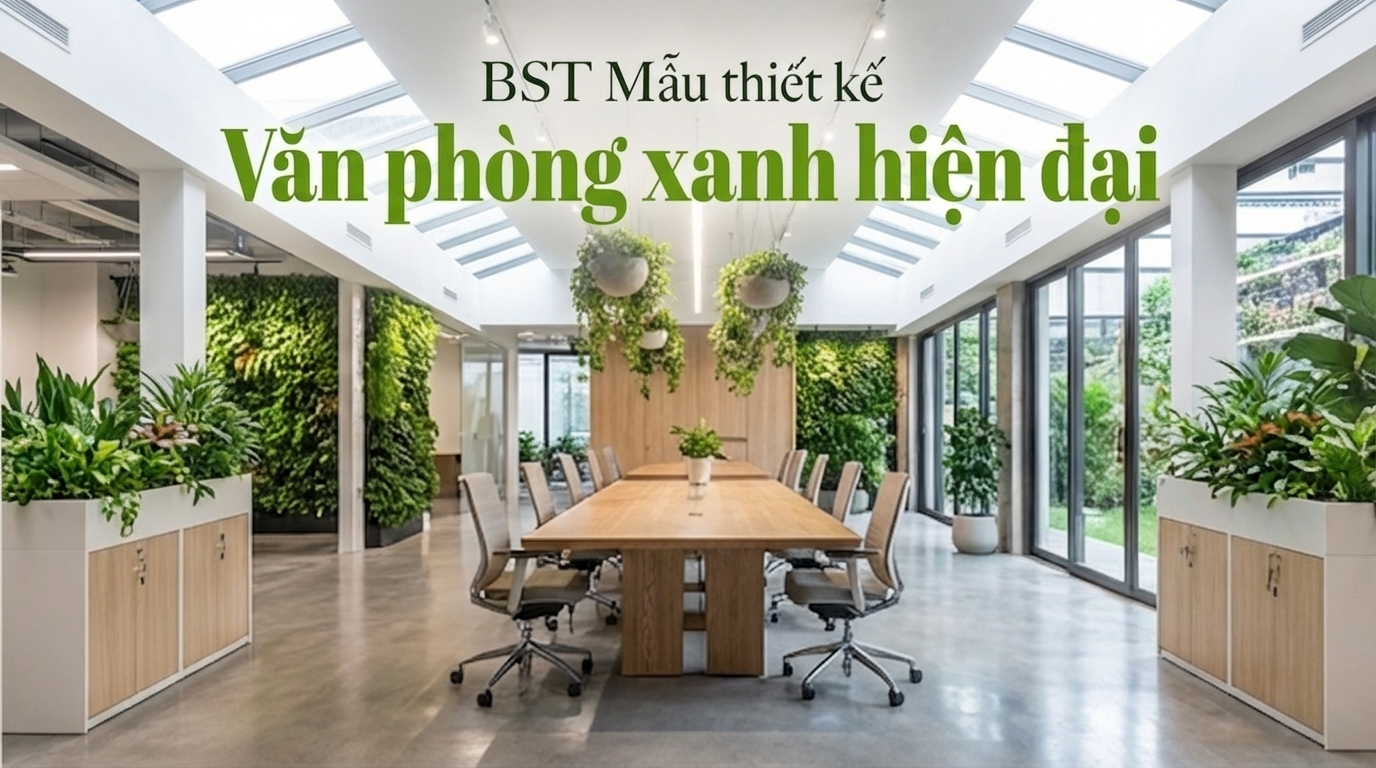 Bộ Sưu Tập Thiết Kế Văn Phòng Xanh Hiện Đại