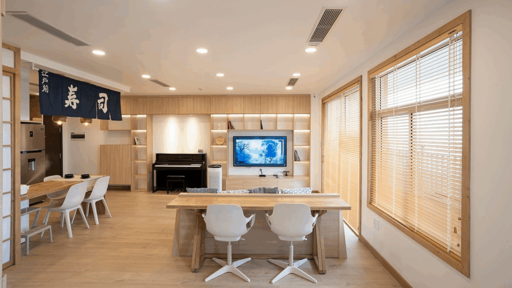 Kinh nghiệm thiết kế văn phòng theo phong cách Nhật Bản