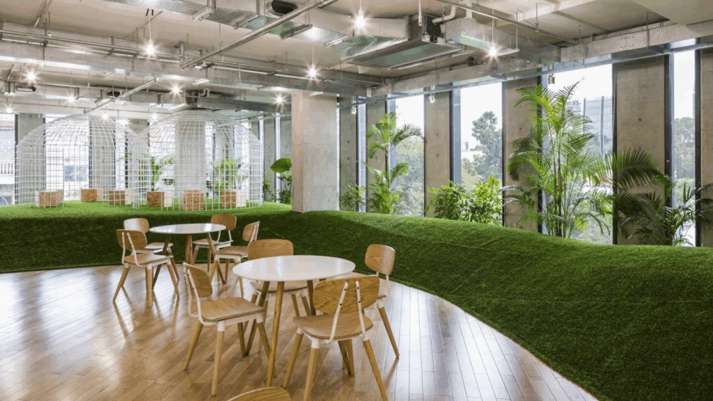 Các hạng mục chính trong thi công văn phòng