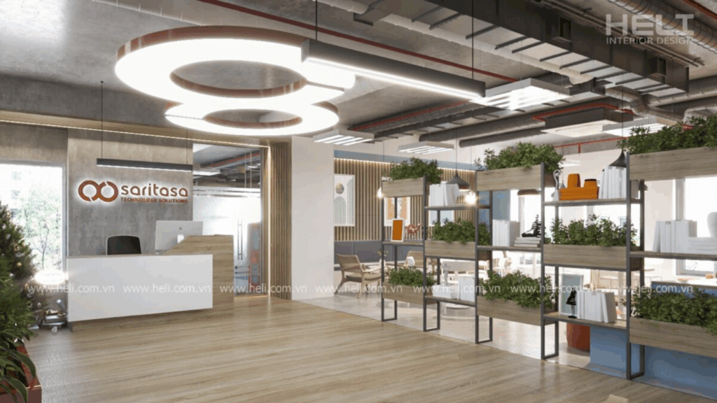 Văn phòng do Heli thi công