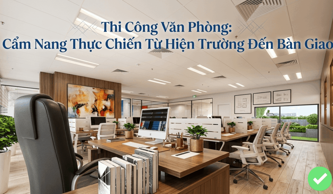 thi công văn phòng